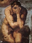 Michelangelo Buonarroti Damned soul descending into Hell Sweden oil painting reproduction